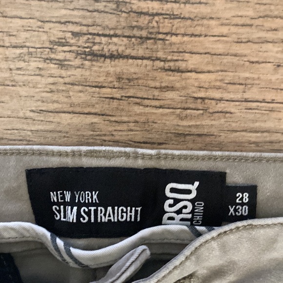 RSQ 28x30 Slim Straight Pants - Picture 3 of 4